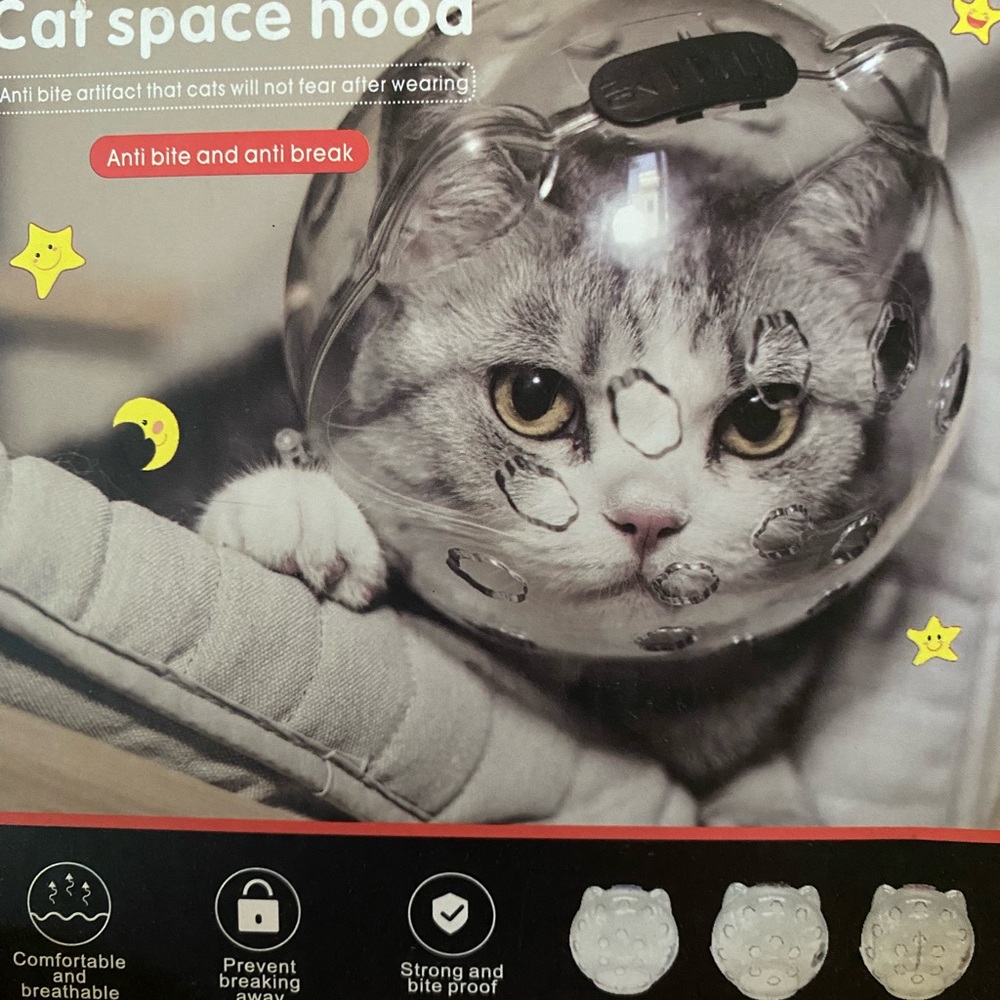 Cat Muzzle and Booties Set - Picture 3 of 7